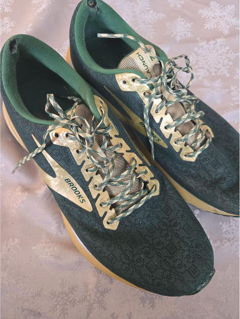 Brooks Launch 7 St. Patrick's Day Edition Running Shoes - Men's Size 10.5 - Picture 7 of 7